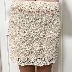 Ark & Co Lace Mini Skirt Size L